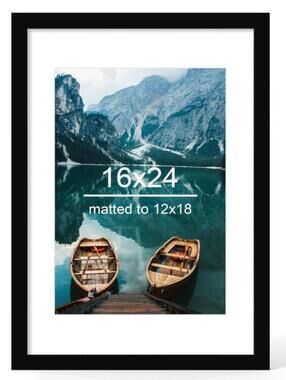16X24 PICTURE FRAME-BLACK